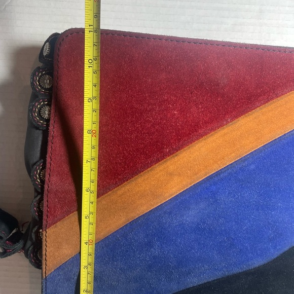 Patricia Nash Multicolor Suede Women's Bag - Picture 12 of 13